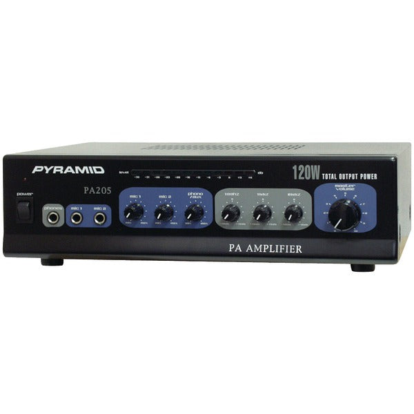 Amp with Microphone Input (120 Watt)