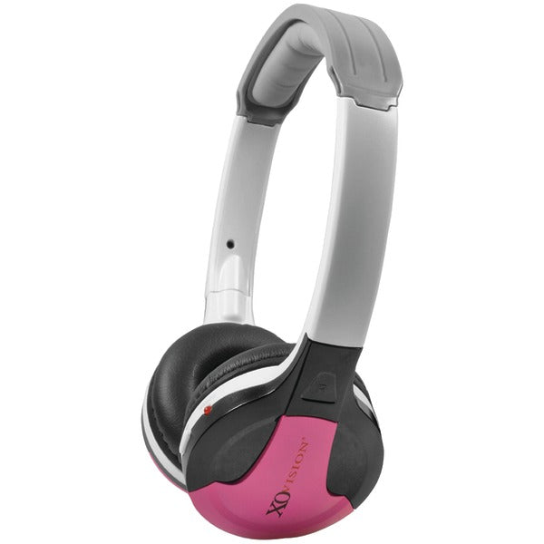 Universal IR Wireless Foldable Headphones (Pink)