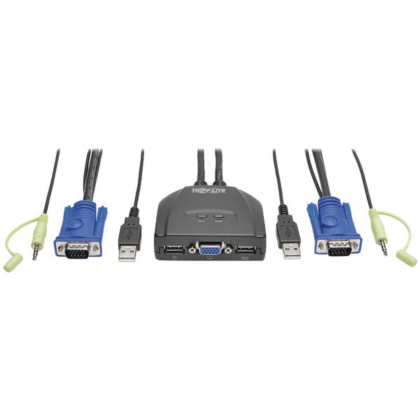 2-Port USB/VGA Cable KVM Switch