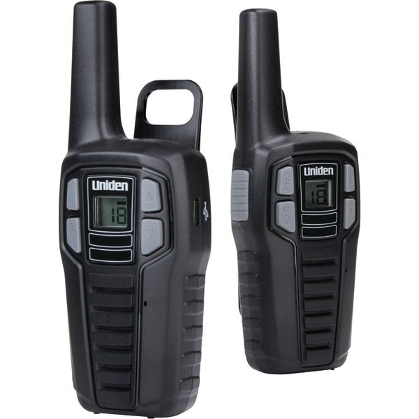 16-Mile 2-Way FRS/GMRS Radios (2 pk; With 6 batteries)