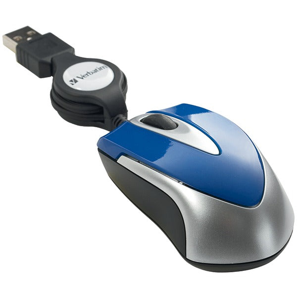 Optical Mini Travel Mouse (Blue)