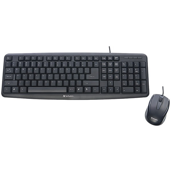 Slimline Corded USB Keyboard & Mouse