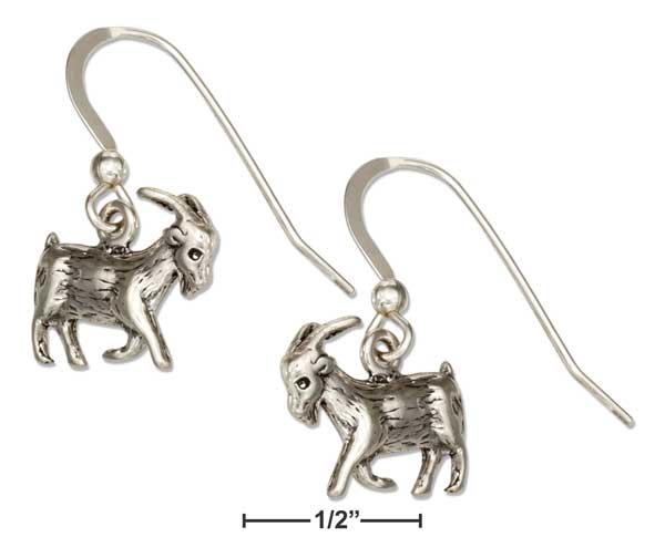 Sterling Silver Billy Goat Earrings