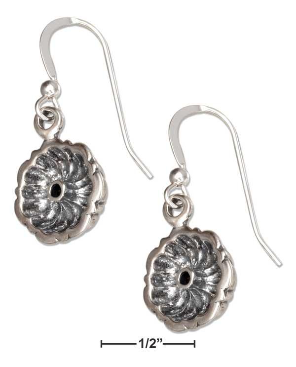 Sterling Silver Bundt Pan Baking Chef Earrings On French Wires