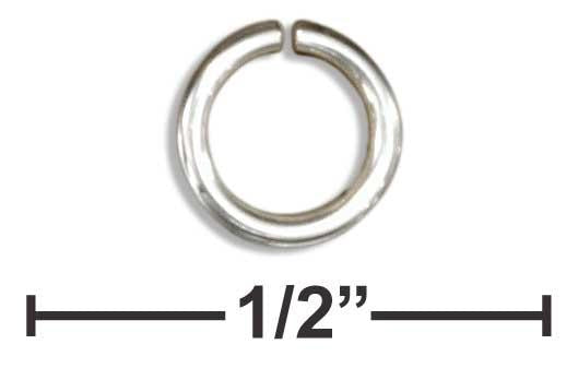 Sterling Silver Round Jump Rings 4.5mm (25 Pieces)