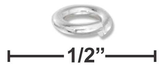 Sterling Silver 5mm Jump Rings .032