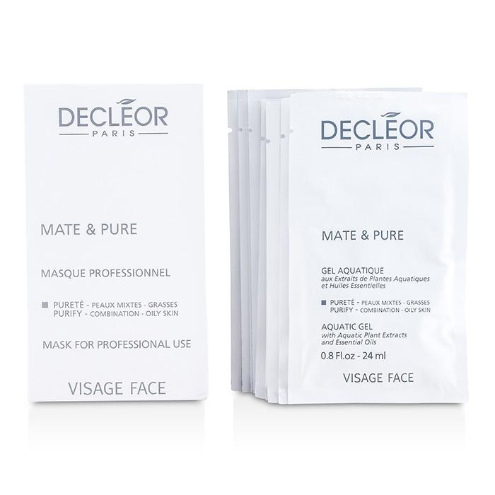 Mate & Pure Mask Vegetal Powder - Combination To Oily Skin (salon Size) - 10x5g