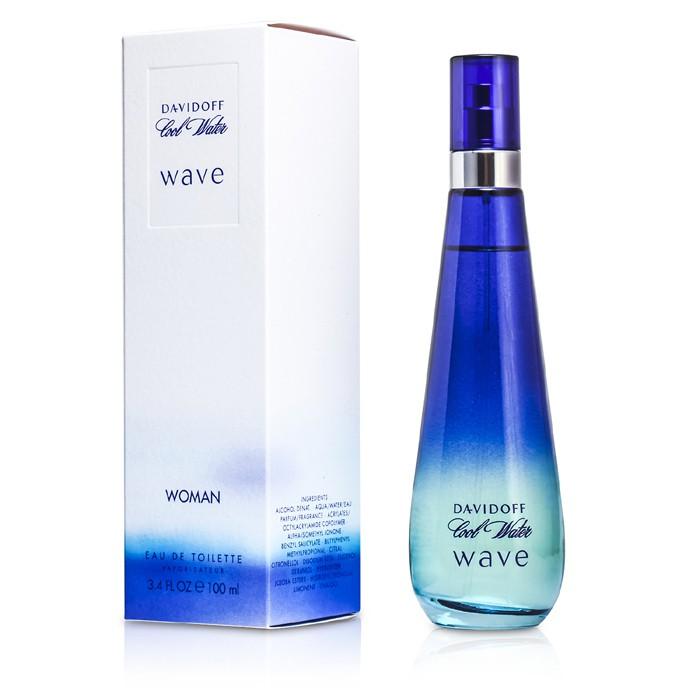 Cool Water Wave Eau De Toilette Spray - 100ml/3.4oz