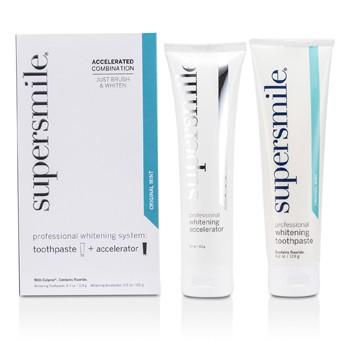 Professional Whitening System: Toothpaste 119g/4.2oz + Accelerator 102g/3.6oz - 2pcs