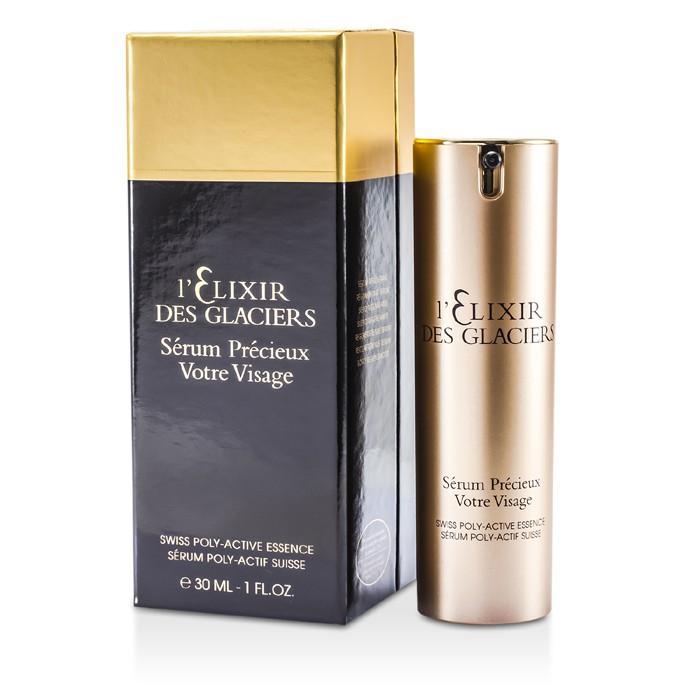 Elixir Des Glaciers Serum Precieux Votre Visage - Swiss Poly-active Essence (new Packing) - 30ml/1oz