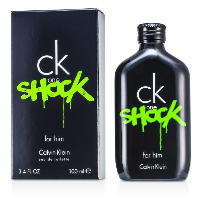 Ck One Shock For Him Eau De Toilette Spray - 100ml/3.4oz