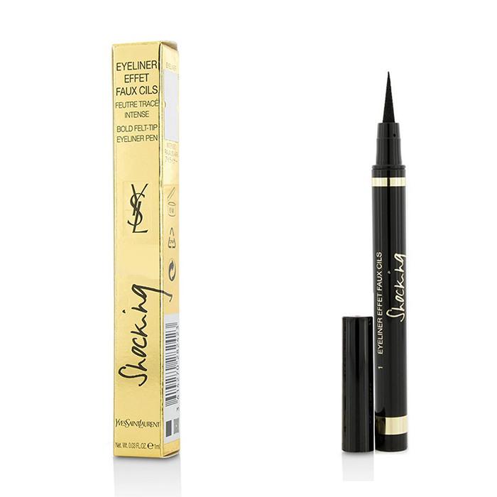 Eyeliner Effet Faux Cils Shocking (bold Felt Tip Eyeliner Pen) - # 1 Black - 1.1ml/0.04oz