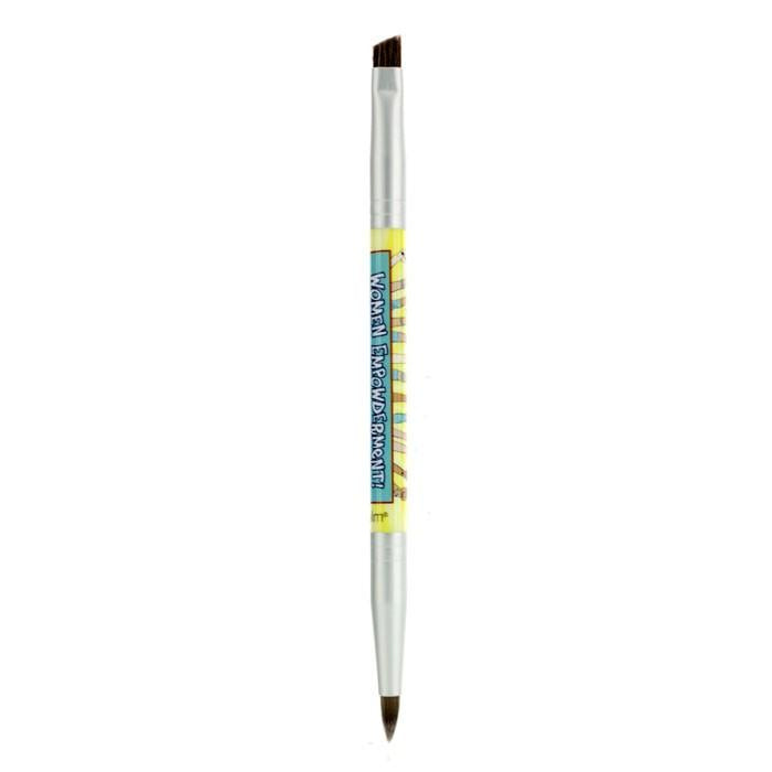 Double Ended Eyebrow/eyeliner Brush - -