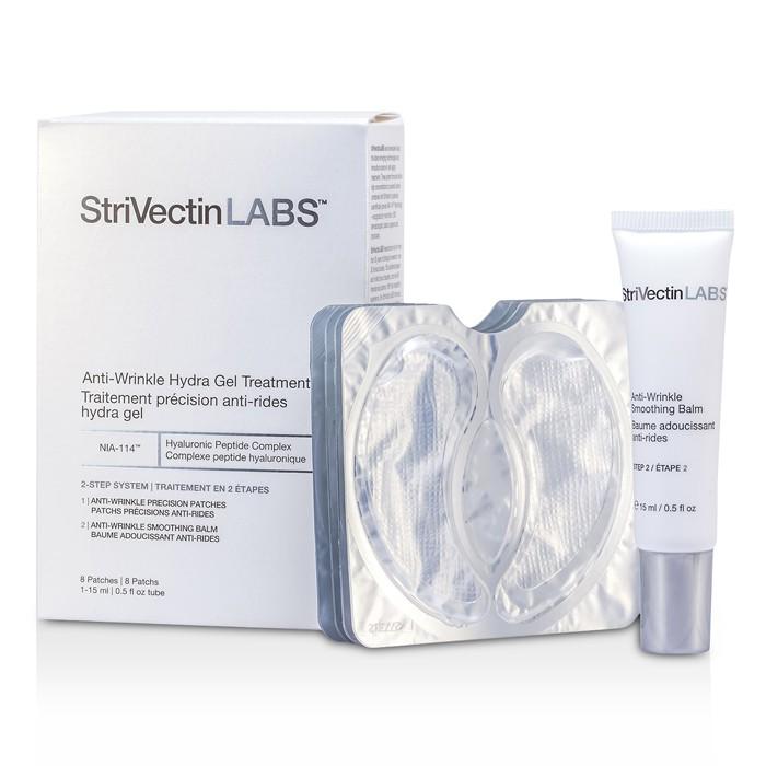 Strivectinlabs Anti-wrinkle Hydra Gel Treatment: 8x Anti-wrinkle Precision Patches + Anti-wrinkle Smoothing Balm 15ml - 2pcs