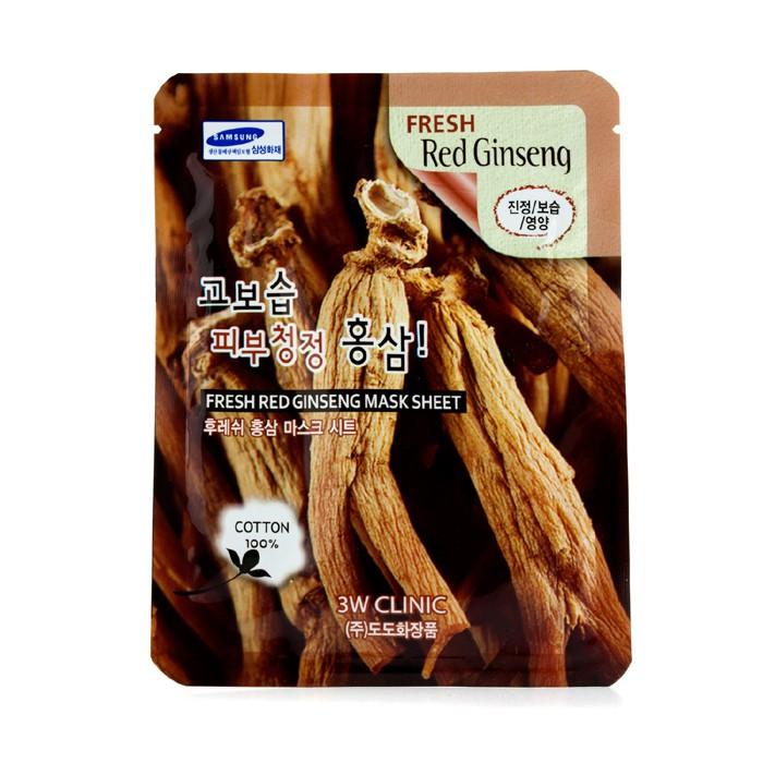 Mask Sheet - Fresh Red Ginseng - 10pcs