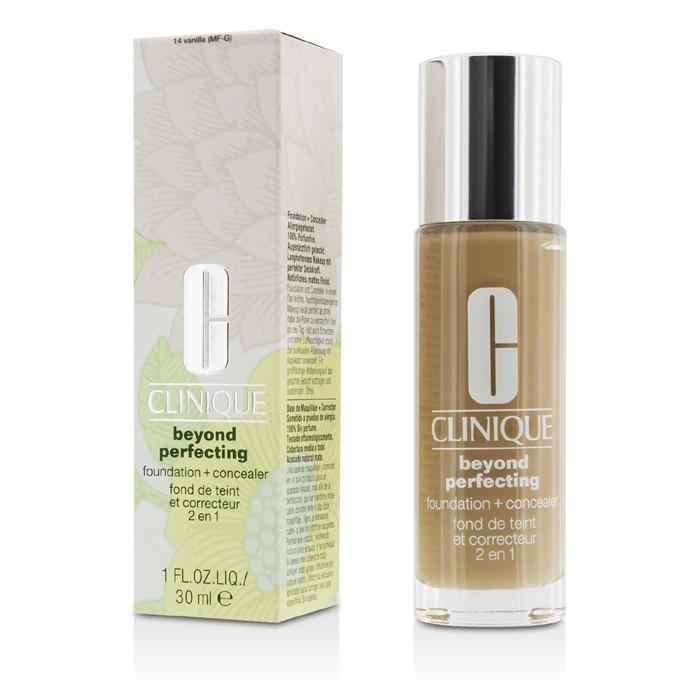 Beyond Perfecting Foundation & Concealer - # 14 Vanilla (mf-g) - 30ml/1oz