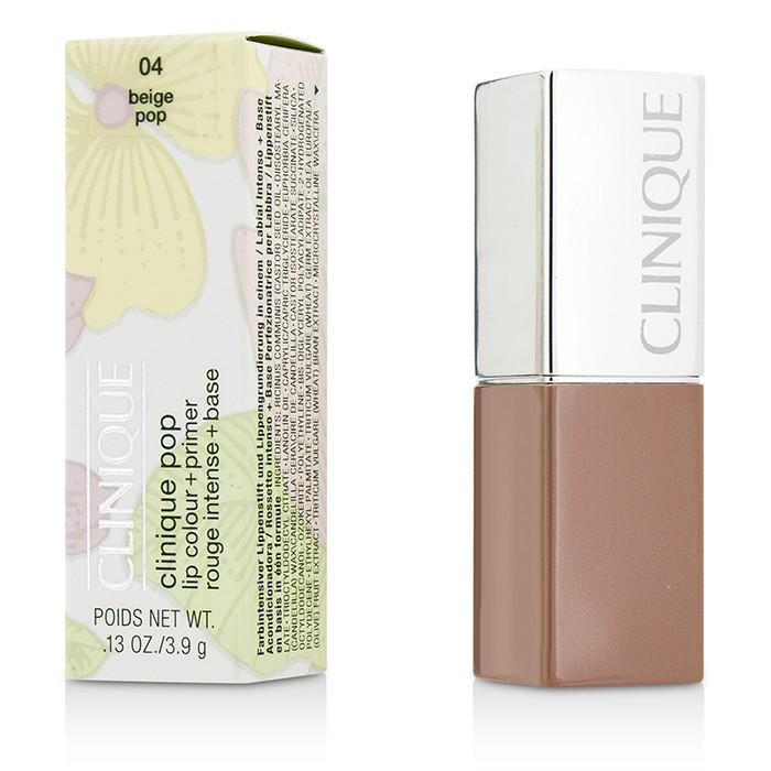 Clinique Pop Lip Colour + Primer - # 04 Beige Pop - 3.9g/0.13oz