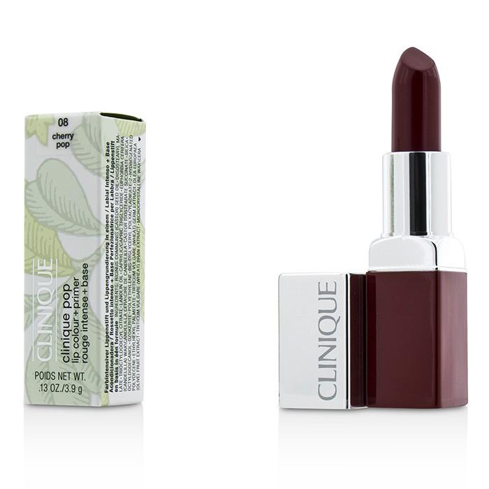 Clinique Pop Lip Colour + Primer - # 08 Cherry Pop - 3.9g/0.13oz