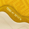 High Tech Jacquard Mid-Top Sneakers - Yellow