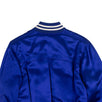 Men's Silk Baseball Bomber Jacket - Blue