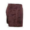 Silk Shorts - Burgundy