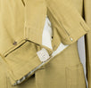 Silk Blend Lapel-Less 2 Button Suit - Yellow