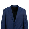 Z ZEGNA Solid Wool Two Button Suit - Navy Blue