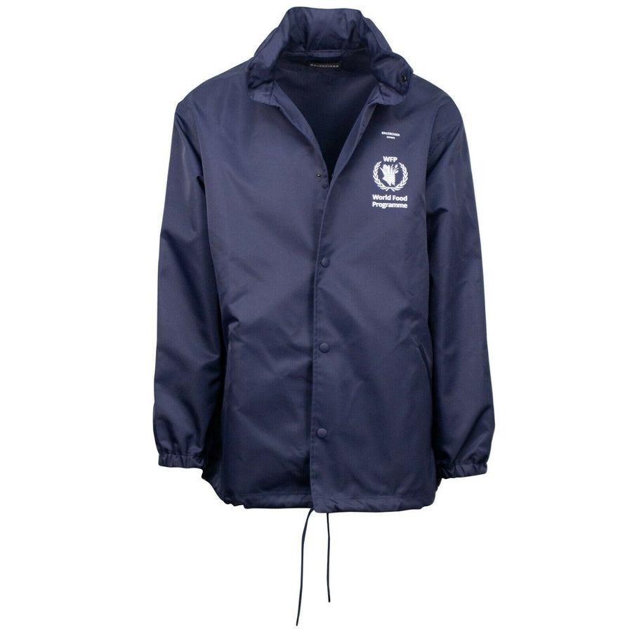 Coach's World Food Programme Windbreaker Jacket - Navy Blue