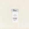 Dior Cannage Silk-Wool Scarf - Ivory