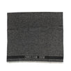 Dior Chevrons Wool Blend Scarf - Gray / Black