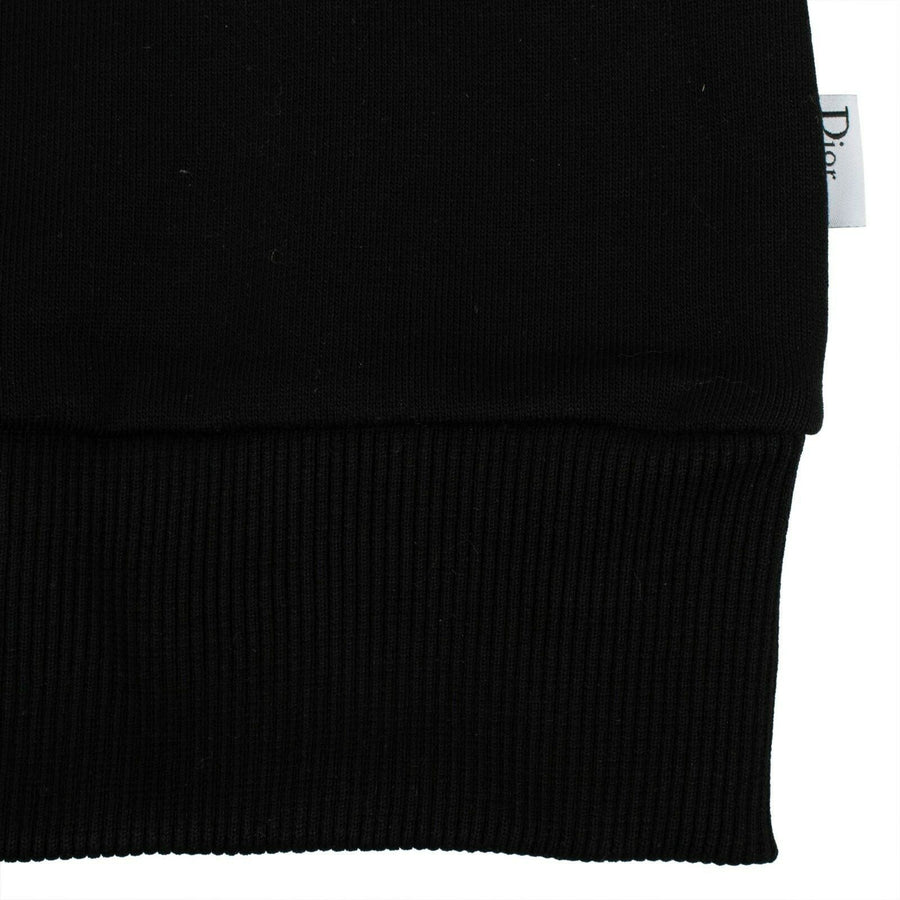 Dior X Kaws Bees Crew Neck Pullover Sweater - Black