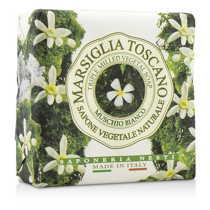 Marsiglia Toscano Triple Milled Vegetal Soap - Muschio Bianco - 200g/7oz