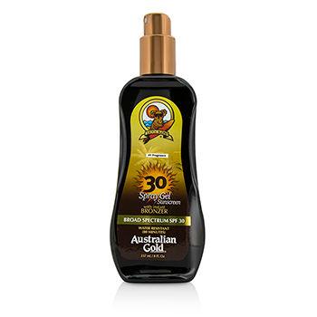 Spray Gel Sunscreen Broad Spectrum Spf 30 With Instant Bronzer - 237ml/8oz