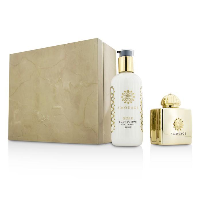 Gold Coffret: Eau De Parfum Spray 100ml/3.4oz + Body Lotion 300ml/10oz - 2pcs