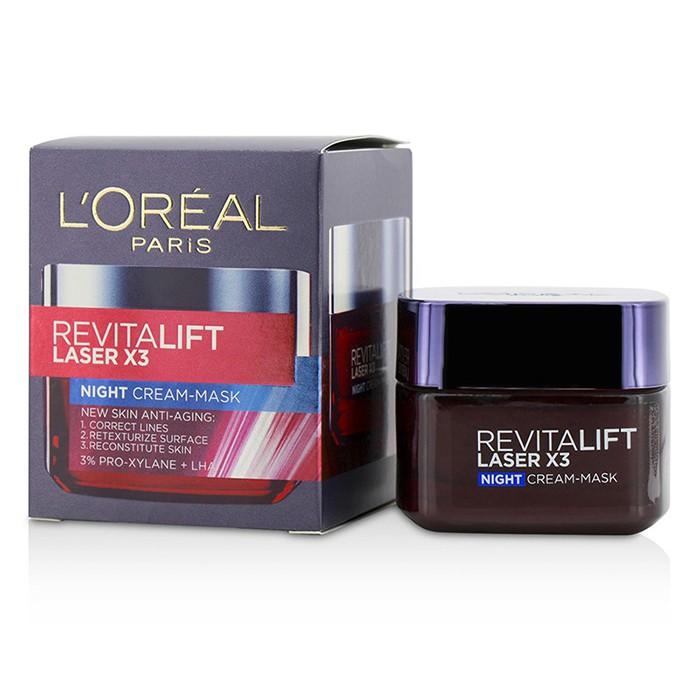 Revitalift Laser X3 New Skin Anti-aging Night Cream-mask - 50ml/1.7oz