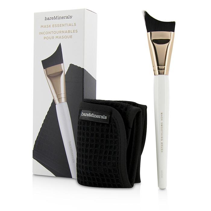 Mask Essentials - Smoothing Brush And Removal Cloth - 2pcs