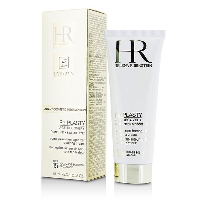 Re-plasty Age Recovery Complexion Homogenizer Repairing Cream Spf 10- For Hand, Neck & Decollete - 75ml/2.65oz