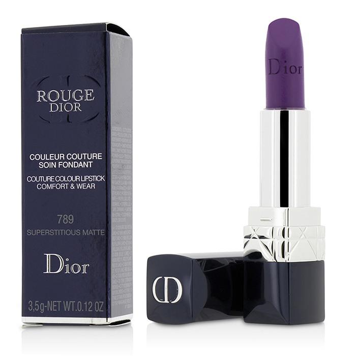 Rouge Dior Couture Colour Comfort & Wear Matte Lipstick - # 789 Superstitious Matte - 3.5g/0.12oz