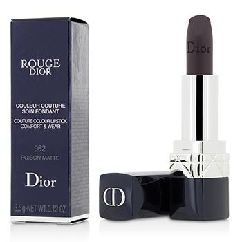 Rouge Dior Couture Colour Comfort & Wear Matte Lipstick - # 962 Poison Matte - 3.5g/0.12oz