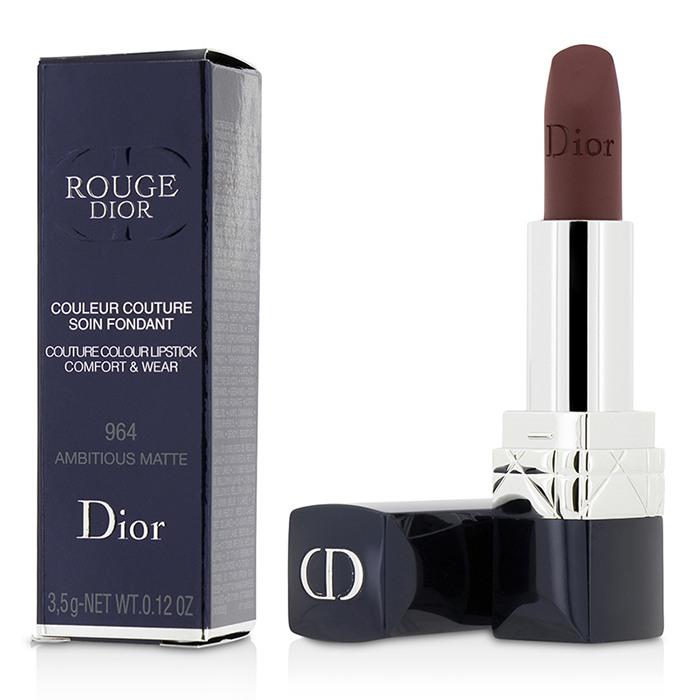 Rouge Dior Couture Colour Comfort & Wear Matte Lipstick - # 964 Ambitious Matte - 3.5g/0.12oz