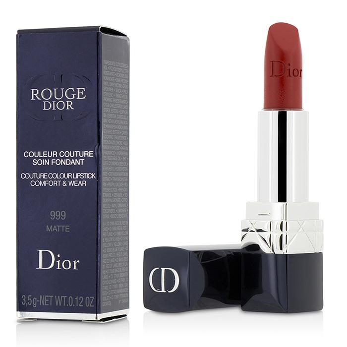 Rouge Dior Couture Colour Comfort & Wear Matte Lipstick - # 999 Matte - 3.5g/0.12oz