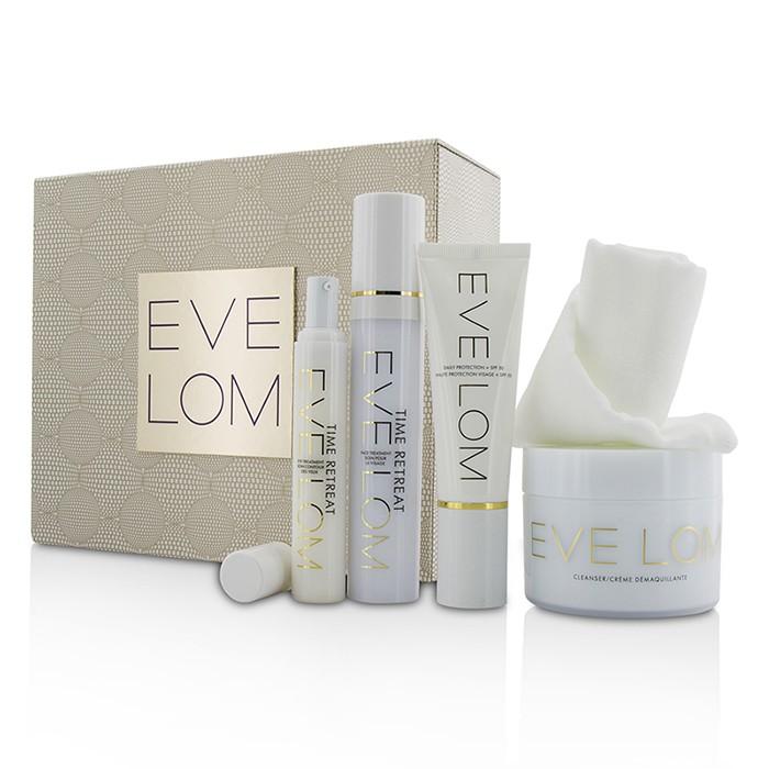 Restorative Ritual Set: Cleanser 200ml+face Treatment 50ml+eye Treatment 15ml+daily Protection Spf 50 50ml+muslin Cloth - 5pcs