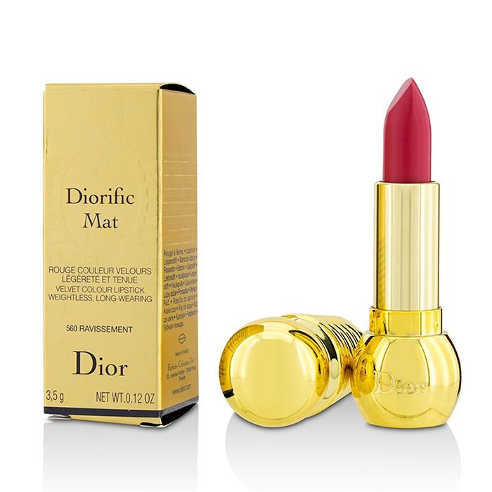 Diorific Mat Velvet Colour Lipstick - # 560 Ravissement - 3.5g/0.12oz