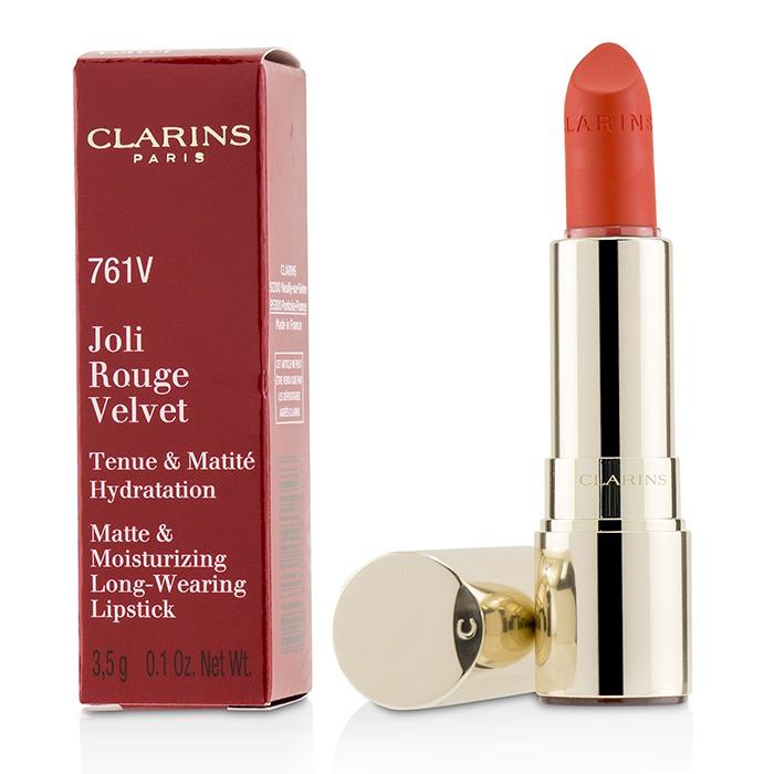 Joli Rouge Velvet (matte & Moisturizing Long Wearing Lipstick) - # 761v Spicy Chili - 3.5g/0.1oz