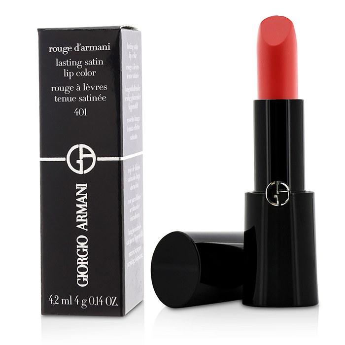 Rouge D'armani Lasting Satin Lip Color - # 401 Red Fire - 4.2g/0.14oz