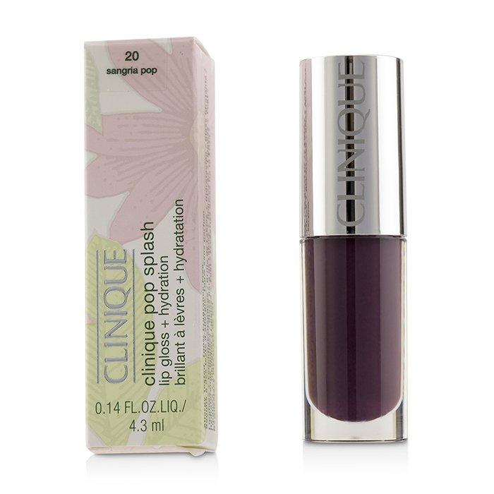 Pop Splash Lip Gloss + Hydration - # 20 Sangria Pop - 4.3ml/0.14oz