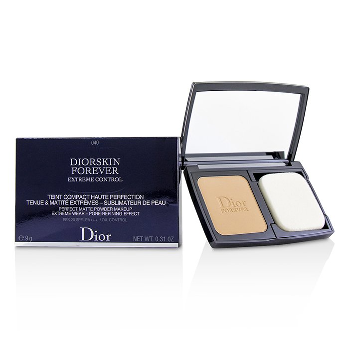 Diorskin Forever Extreme Control Perfect Matte Powder Makeup Spf 20 - # 040 Honey Beige - 9g/0.31oz