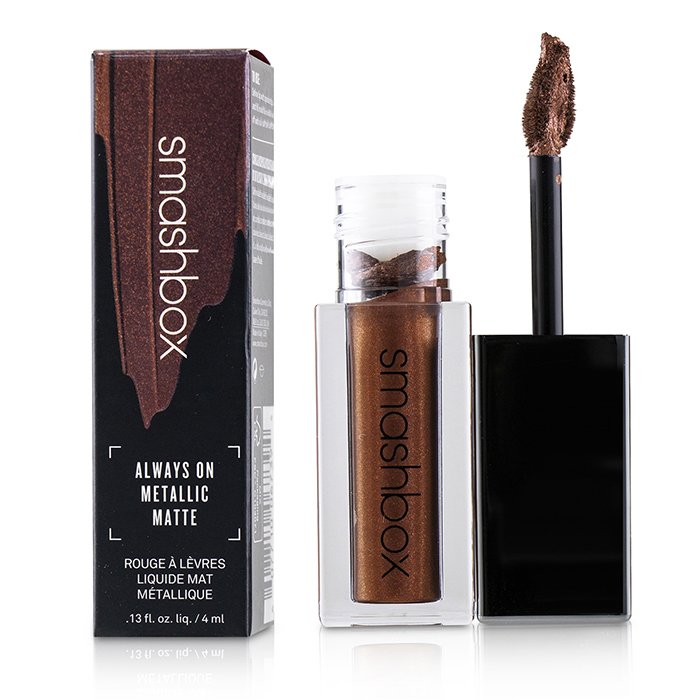 Always On Metallic Matte Lipstick - Bold Digger (bronze With Bronze & Gold Pearl) - 4ml/0.13oz