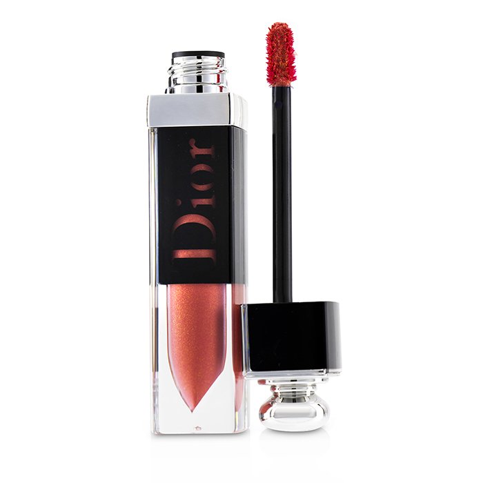 Dior Addict Lacquer Plump - # 538 Dior Glitz (glitterly Coral) - 5.5ml/0.18oz