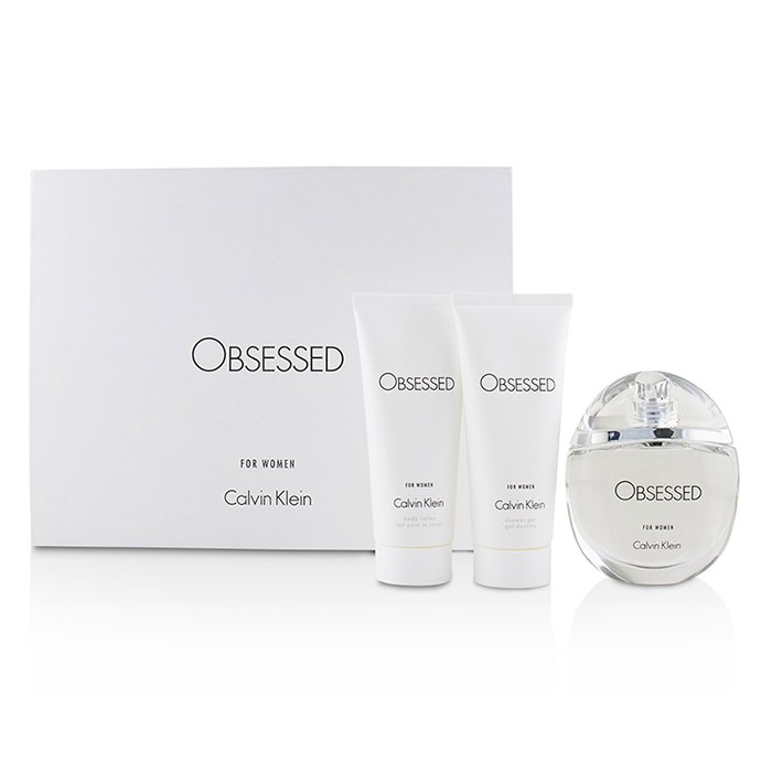 Obsessed Coffret: Eau De Parfum Spray 100ml/3.4oz + Body Lotion 100ml/3.4oz + Shower Gel 100ml/3.4oz - 3pcs